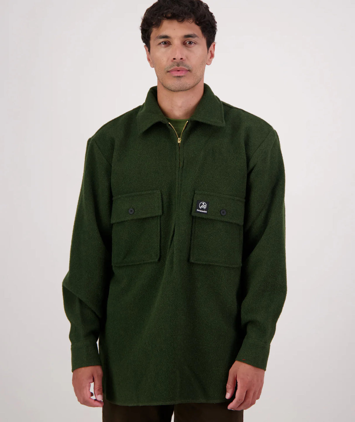 SWANNDRI RANGER BUSH SHIRT 2XL OLIVE