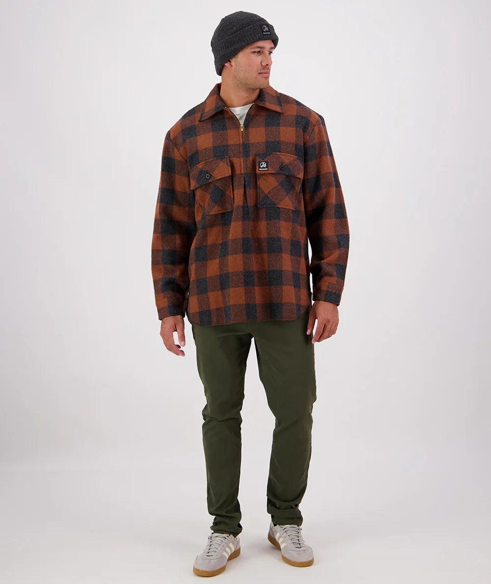 SWANNDRI RANGER BUSH SHIRT CEDAR CHECK SIZE M