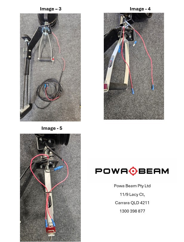 POWA BEAM POWA STRUT WINDOW SPOTLIGHT MOUNT WITH HANDLE RCWRX2