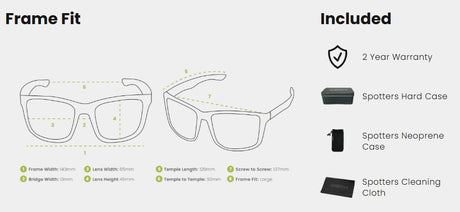 SPOTTERS RENEGADE POLARISED SUNGLASSES