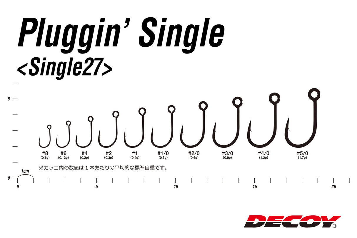 DECOY PLUGGIN' SINGLE 27