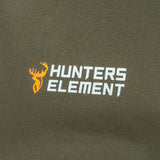 HUNTERS ELEMENT STORM HALF ZIP JACKET FOREST GREEN