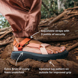 TEVA WOMENS HURRICANE XLT3 SANDALS