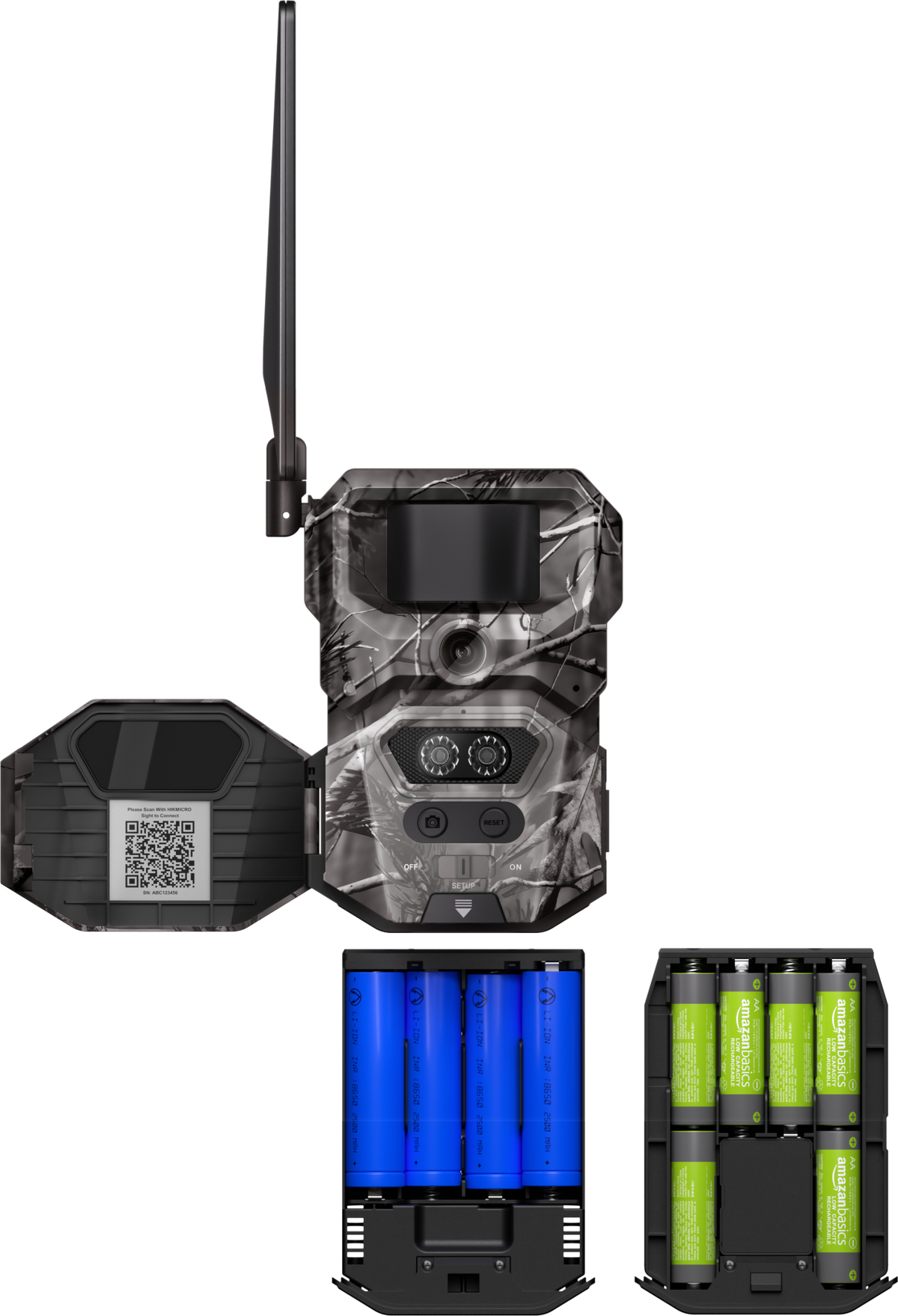 HIKMICRO T16 24MP 1080P 4G CELLULAR TRAIL CAMERA 18650 BATTERY