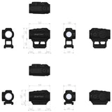 ZEROTECH THRIVE HD RED DOT 2 MOA HIGH & LOW