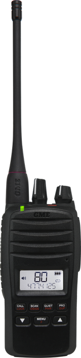 GME 5 WATT UHF CB HANDHELD RADIO BLACK TX6600S