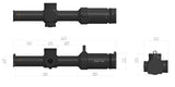 ZEROTECH THRIVE HD 1-8X24 LPVO RAR ILLUMINATED