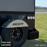 ARCMATE ARCPIT PORTABLE FIRE PIT - STANDARD
