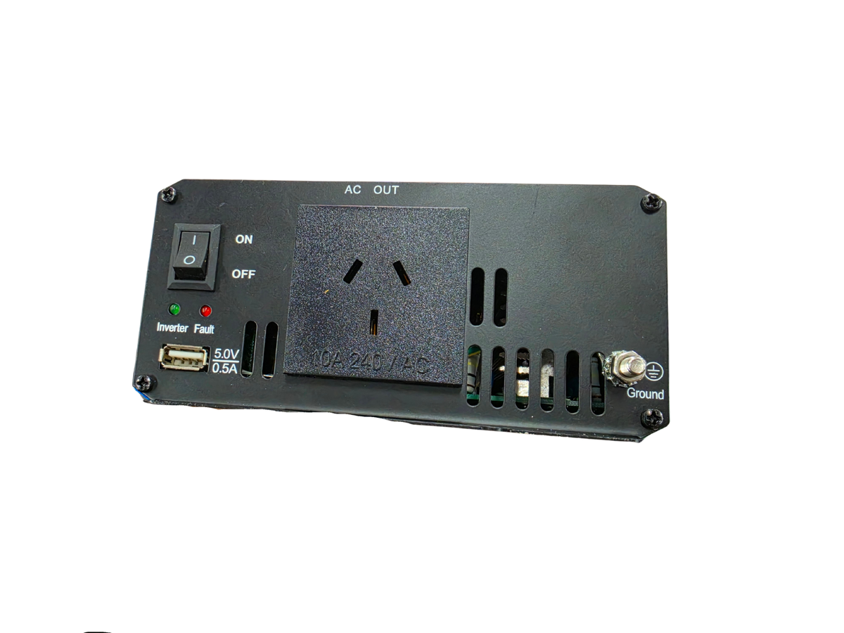AUSSIE BATTERIES GIANT PURE SINE WAVE INVERTER 600WATT