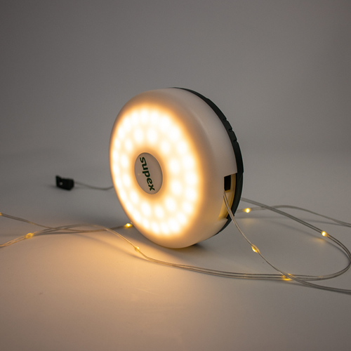 SUPEX VIBE LIGHT RECHARGABLE STRING LIGHT