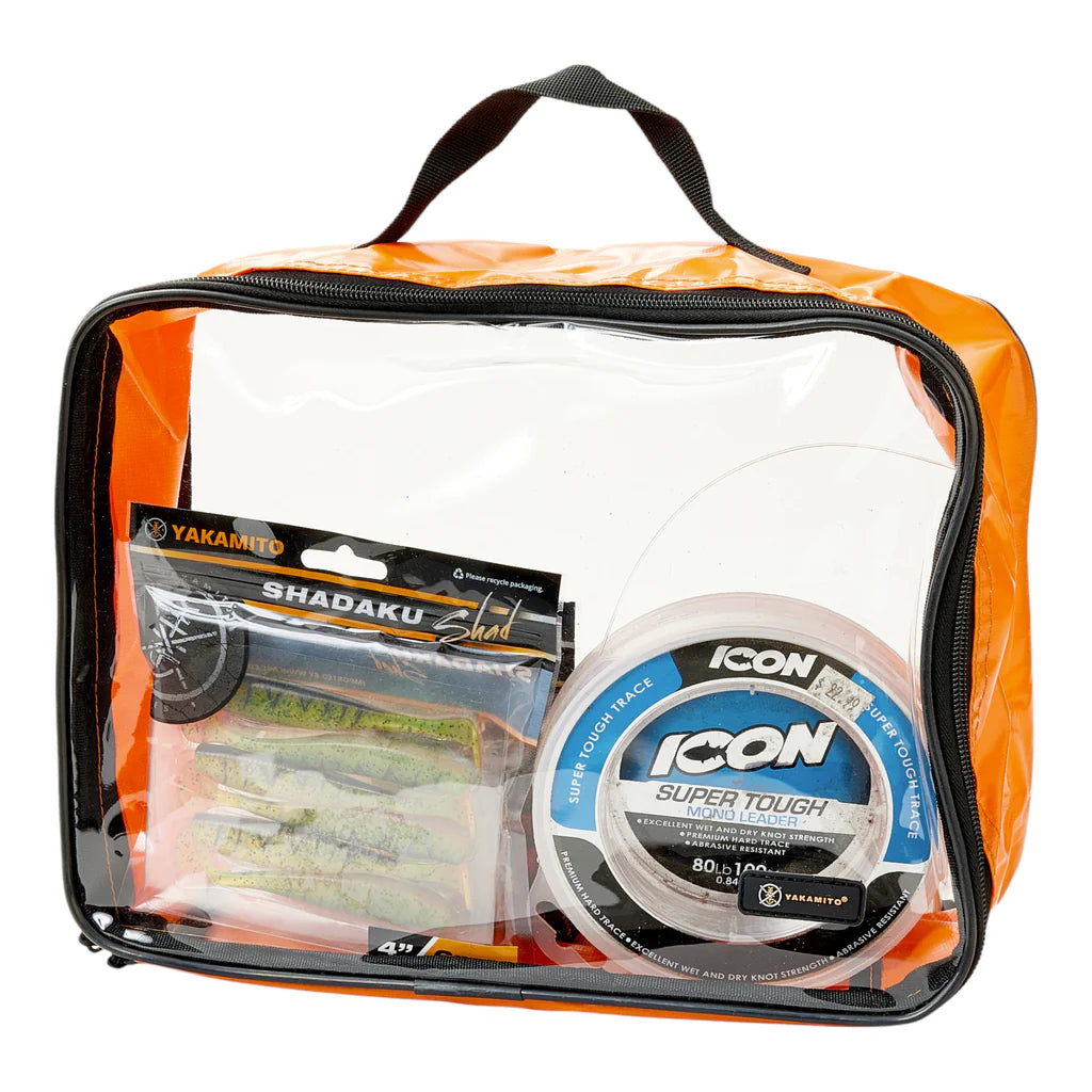 YAKAMITO CLEAR STORAGE LURE BAG
