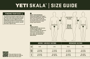 YETI SKALA 40L MENS HIKING PACK CLASSIC NAVY L/XL