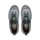 KEEN TARGHEE IV MID WATERPROOF HIKING BOOTS ALLOY/GRANITE GREEN