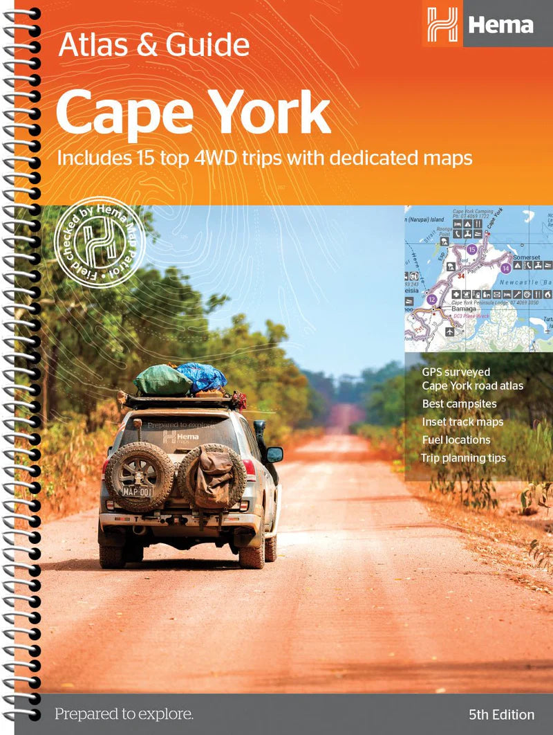 HEMA CAPE YORK ATLAS AND GUIDE 5TH EDITION