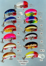 AUSTRALIAN CRAFTED LURES INVADER 90MM HARD BODY LURE
