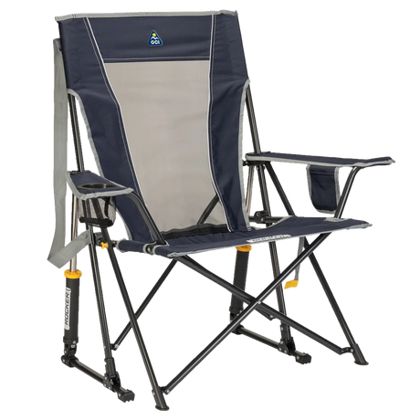 GCI OUTDOOR COMFORT PRO ROCKER CAMPING CHAIR PORTABLE FOLDING ROCKING CHAIR