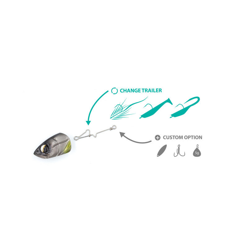 BIM TACKLE CRAZY RABBIT HEAVY FLY JIG LURE