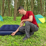 BESTWAY AIR MATTRESS BLUE HORIZEN SINGLE