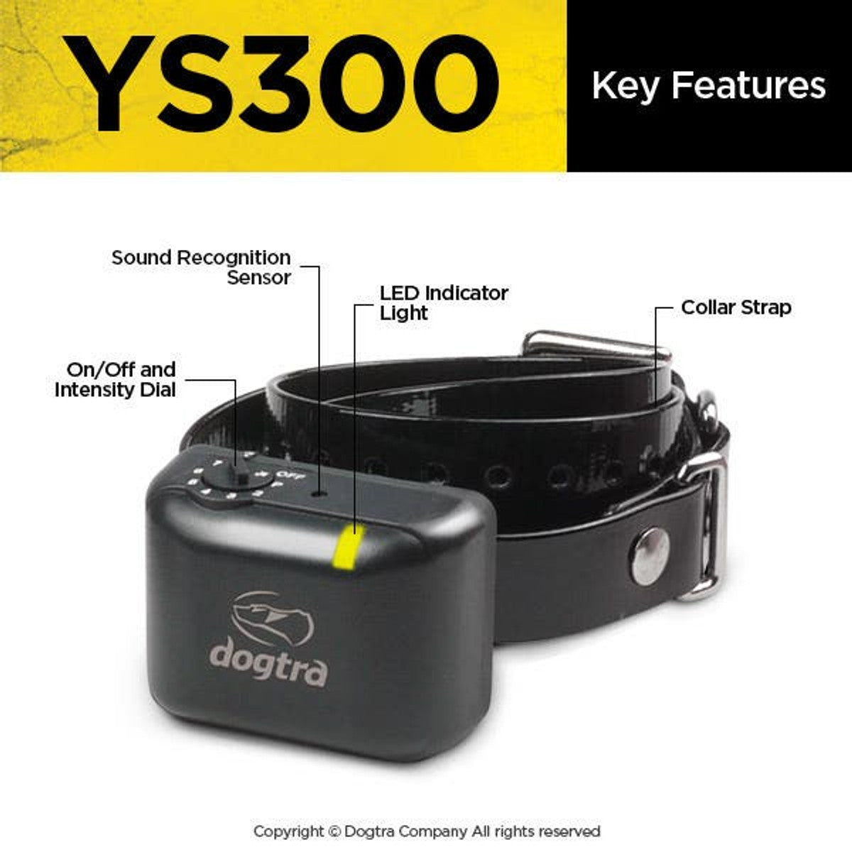 DOGSTRA YS300 BARK CONTROL COLLAR