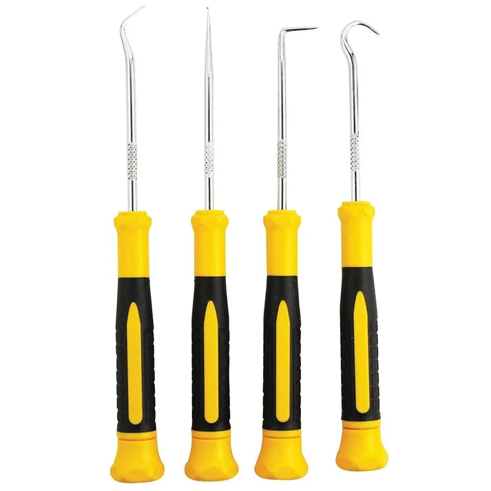 Mini 4PC - Crevice Pick and Hook Set for Gold Prospecting