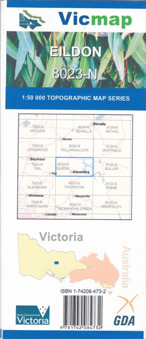 VICMAP 1:50,000 ASSORTED