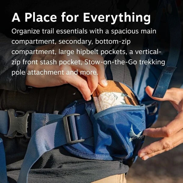 OSPREY STRATOS 34 MENS HIKING BACKPACK