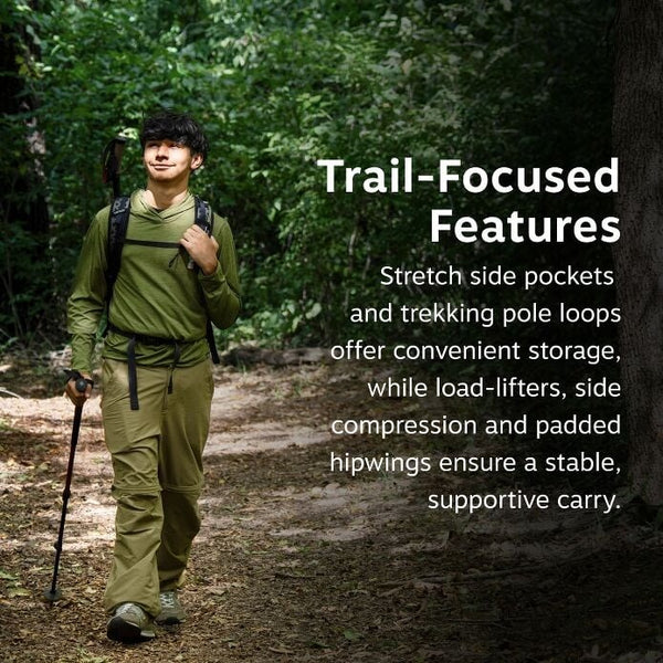 OSPREY HIKELITE 18 HIKING BACKPACK
