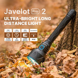 OLIGHT JAVELOT 2 PRO DUAL-BUTTON LONG DISTANCE TACTICAL TORCH BLACK