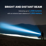 OLIGHT JAVELOT 2 PRO DUAL-BUTTON LONG DISTANCE TACTICAL TORCH BLACK