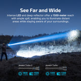 OLIGHT JAVELOT TURBO 2 LONG RANGE HUNTING TORCH