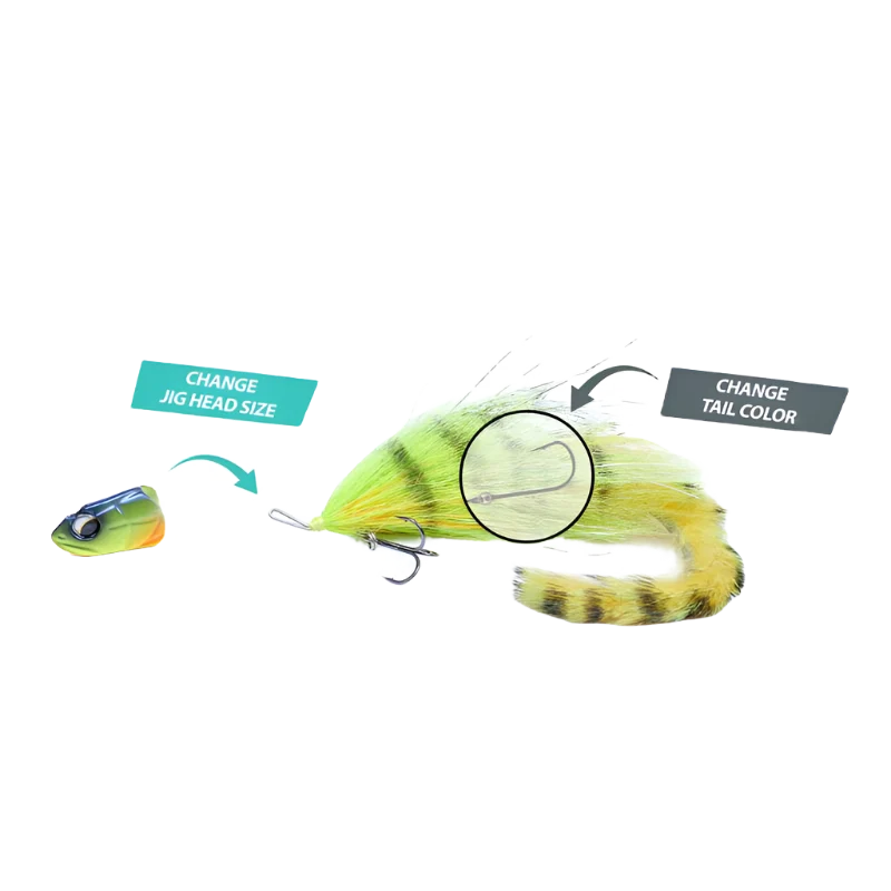 BIM TACKLE CRAZY RABBIT HEAVY FLY JIG LURE