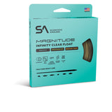 SCIENTIFIC ANGLERS MAGNITUDE SMOOTH INFINITY CLEAR FLOAT HEAD BACKSKIN/CLEAR