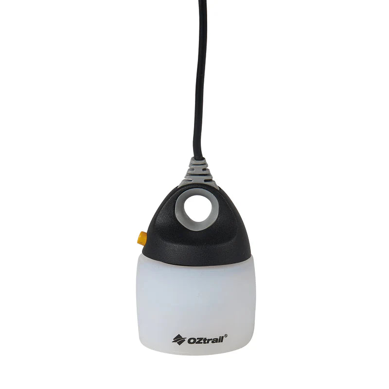 OZTRAIL LUMOS CHAINABLE USB TENT LIGHTS 4 PACK