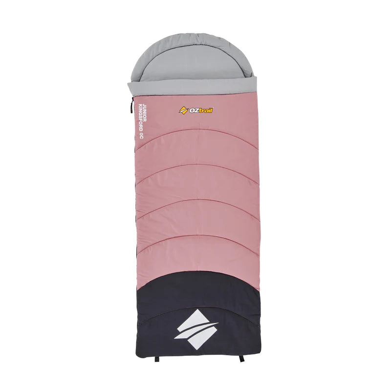 OZTRAIL JUNIOR KINGSFORD SLEEPING BAG 0C BLUSH