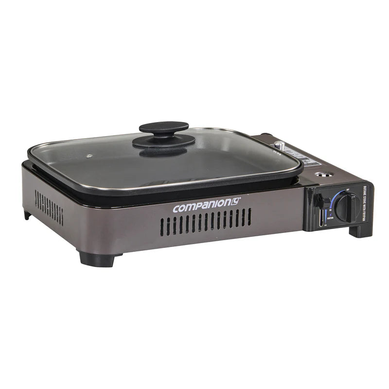 BUTANE STOVE WITH FRYPAN