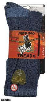 MERINO TREADS SOCKS ALLDAY FEET