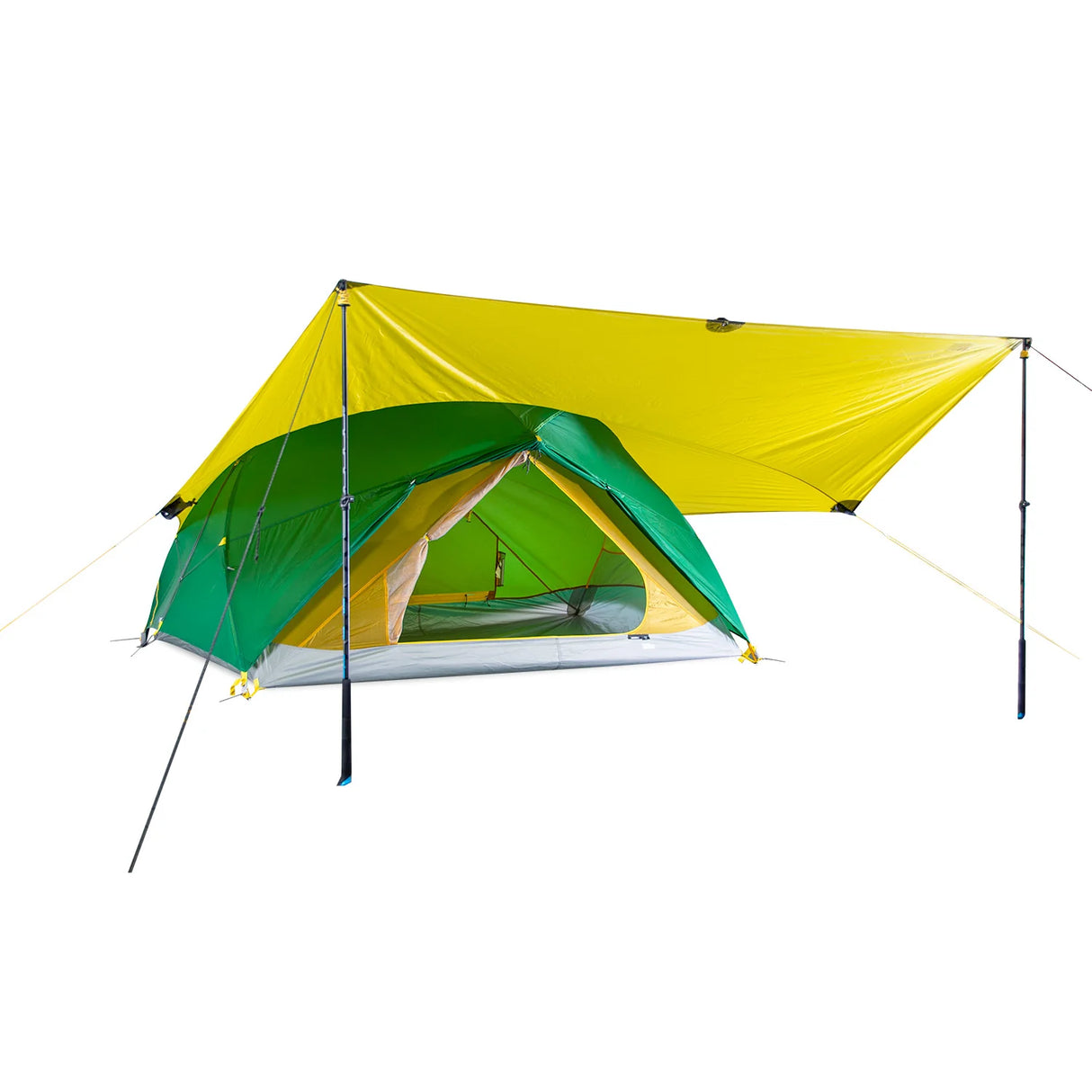 MONT BATWING ULTRALIGHT THRU-HIKER TARP-FOREST GREEN