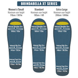 MONT BRINDABELLA XT 700 -6 TO -12 DOWN SLEEPING BAG LHZ