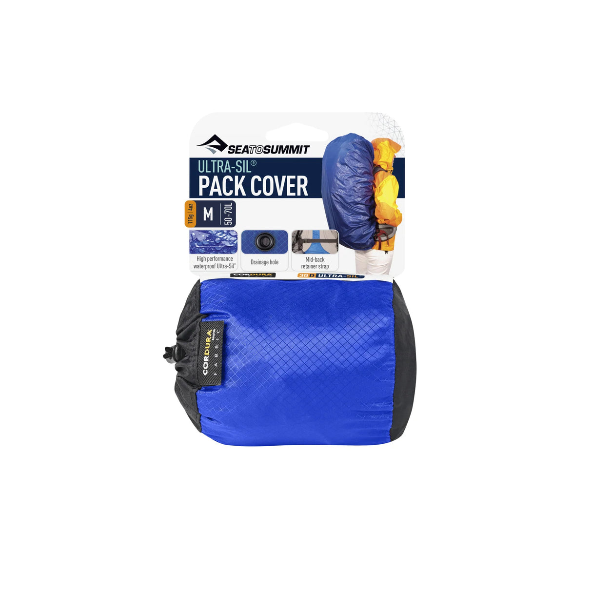 SEA TO SUMMIT ULTRA-SIL MEDIUM PACK COVER BLUE