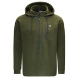 SWAZI THE HOOD FLEECE JUMPER - OLIVE