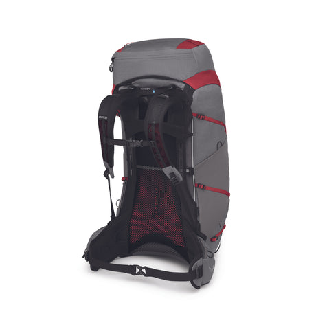 OSPREY EJA PRO 55L HIKING PACK WOMEN'S DALE GREY/POINSETTIA RED M/L
