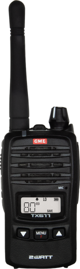GME 2 WATT HANDHELD UHF CB RADIO
