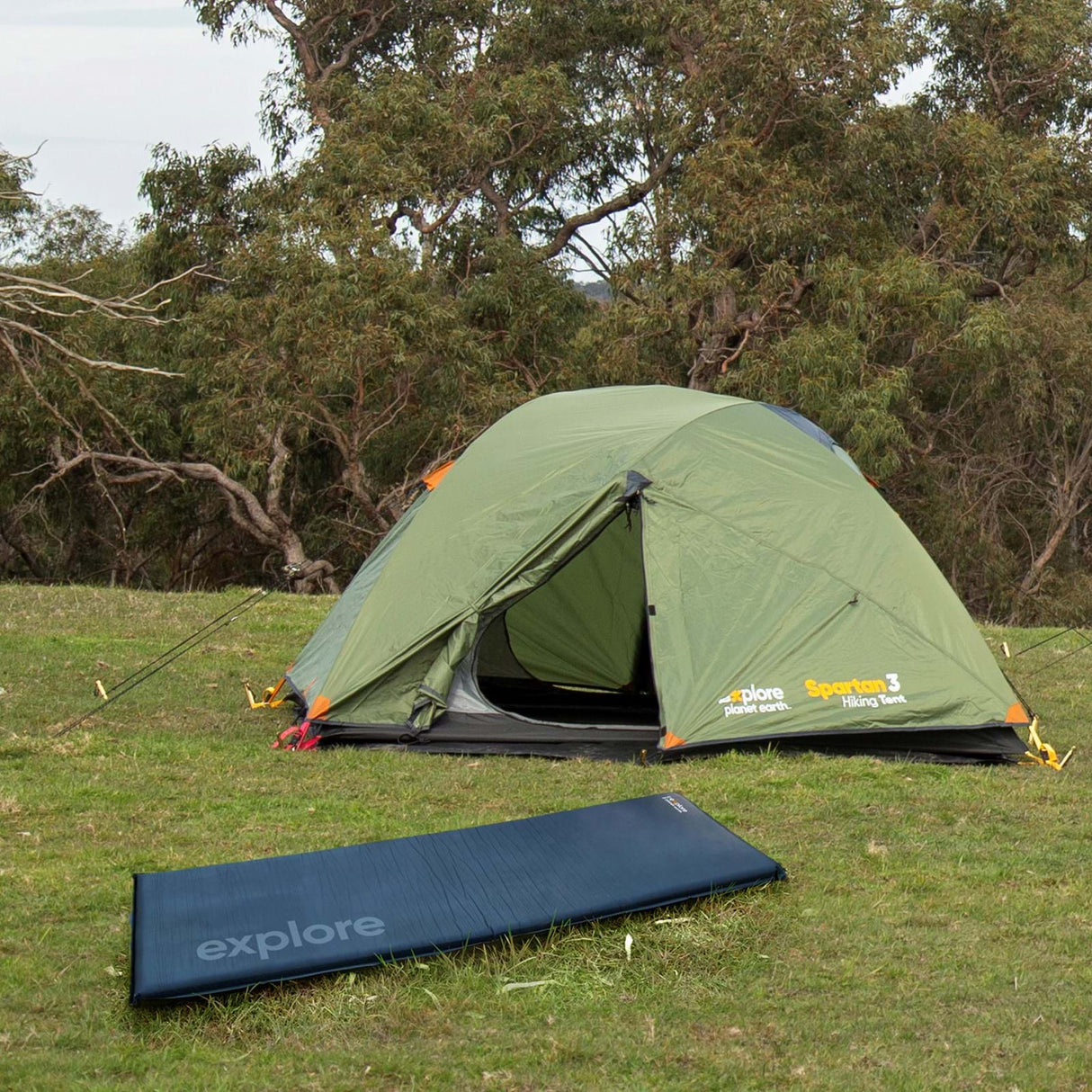 EXPLORE PLANET EARTH CAMPER DELUXE SELF INFLATING HIKING MAT