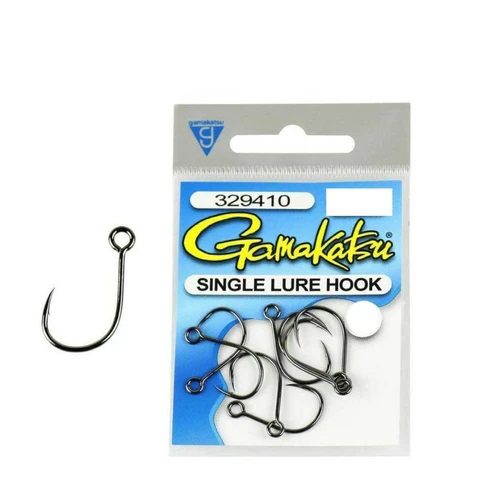 GAMAKATSU SINGLE LURE HOOK 10PK
