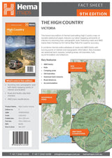HEMA MAPS HIGH COUNTRY VICTORIA 1:200,000