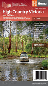 HEMA HIGH COUNTRY VICTORIA 1:100,000
