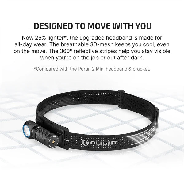 OLIGHT PERUN 3 MINI BLACK COOL WHITE