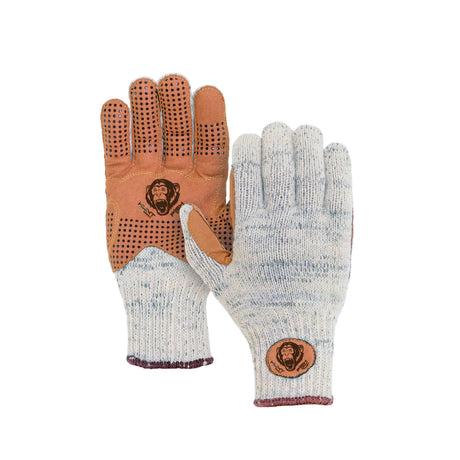 FISH MONKEY WOOLLY TAN COLOUR FULL FINGER FISHING HUNTING GLOVES