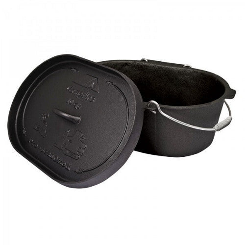 CAMPFIRE OVAL 10QT CAMP OVEN