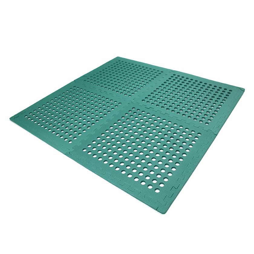 OZTRAIL FOAM FLOOR MATS 4PK GREEN